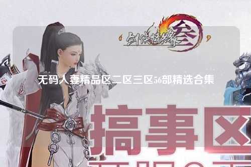 无码人妻精品区二区三区56部精选合集
