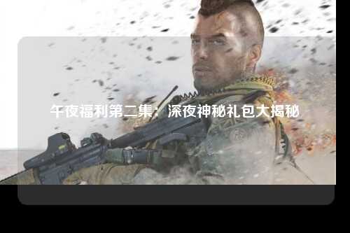 午夜福利第二集：深夜神秘礼包大揭秘