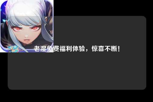 老湿免费福利体验，惊喜不断！